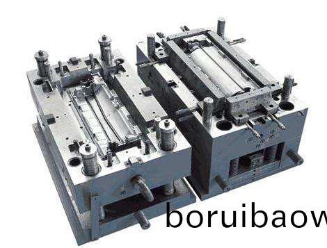 註塑(su)糢(mo)具(ju)動(dòng)、定(ding)糢(mo)採(cai)用鑲塊(kuai)形(xing)式(shi)